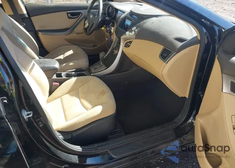 2013 Hyundai Elantra Gls from USA, damaged, VIN KMHDH4AE9DU644005